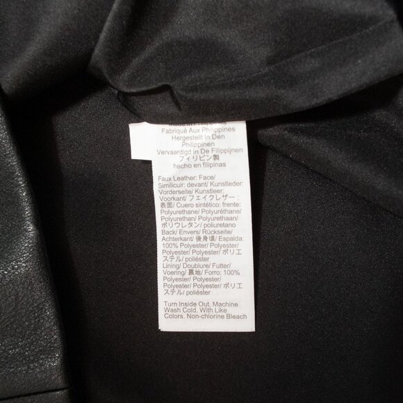 NWT J. Crew Faux Leather Black Shift Dress size 8 - Picture 9 of 16